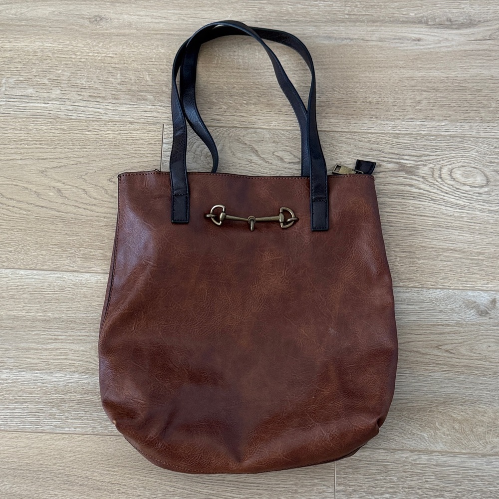 Tote Bag Faux Leather handbag Womens